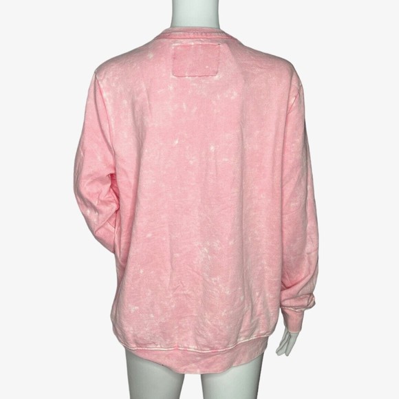 San Francisco Work Shirts Women’s Sweatshirt Pink Mineral Wash Crew Neck Size M‎ - Picture 4 of 9